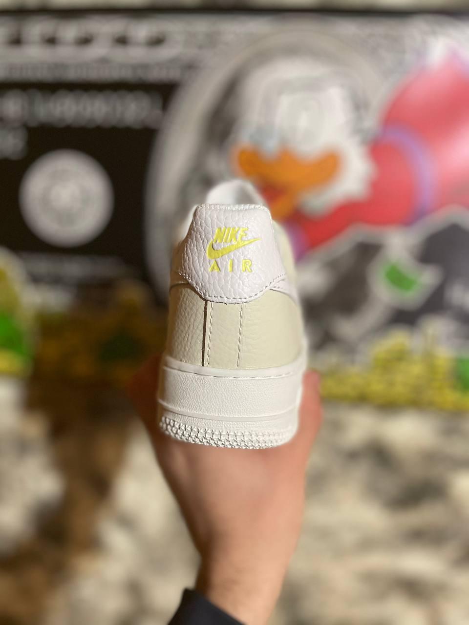 Nike Air Force 1 White Beige 2