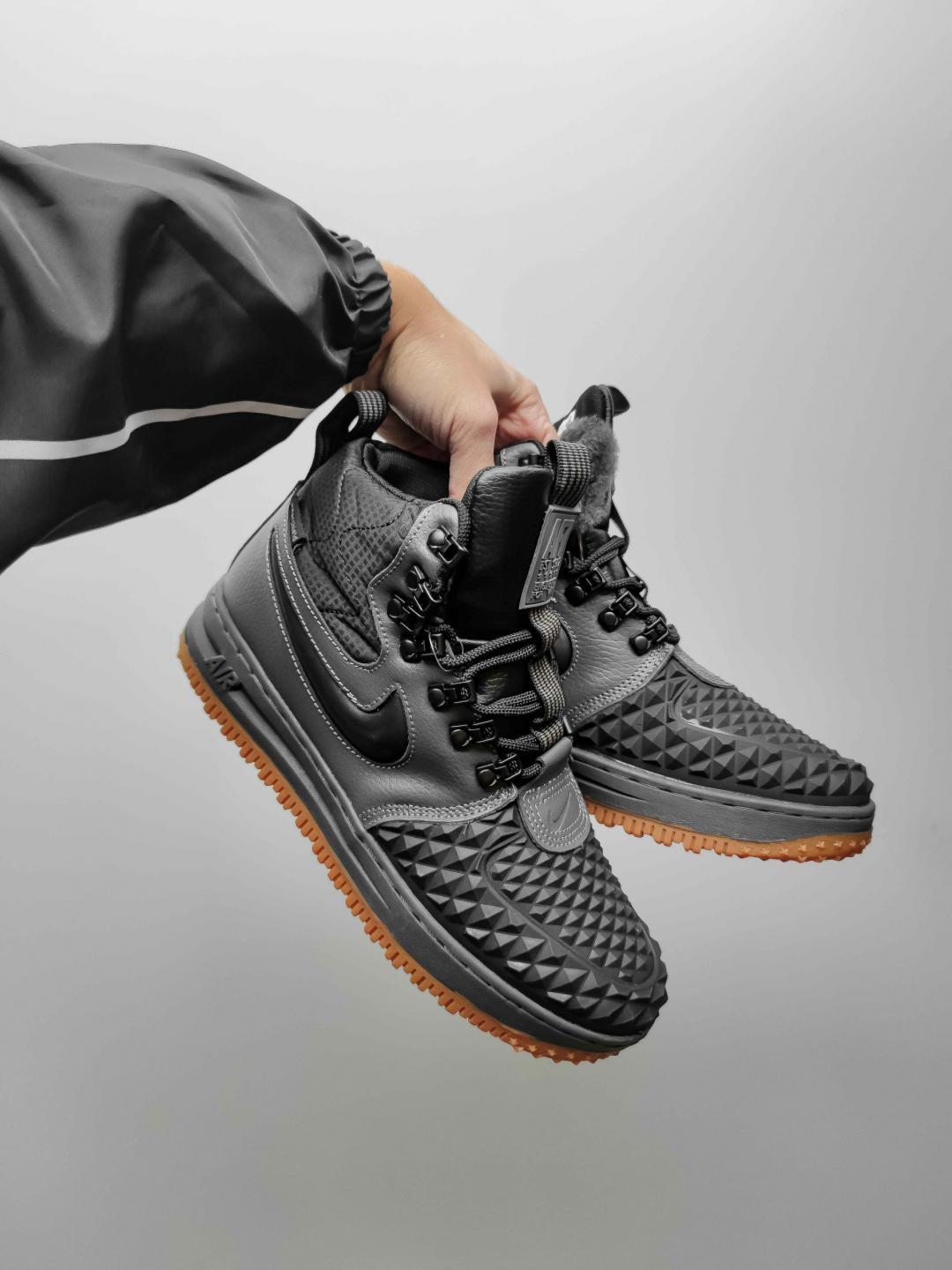 Nike Lunar Force 17 Duckboot Black Grey