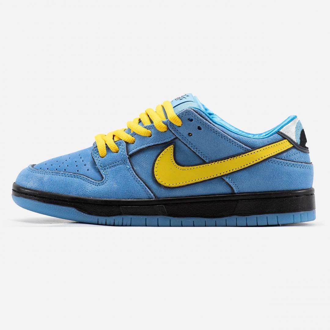 Nike SB Dunk Low x Powerpuff Girls Blue Yellow