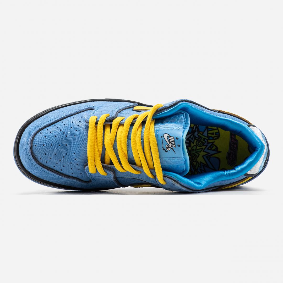 Nike SB Dunk Low x Powerpuff Girls Blue Yellow