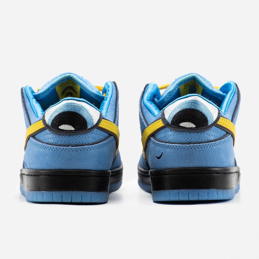 Nike SB Dunk Low x Powerpuff Girls Blue Yellow