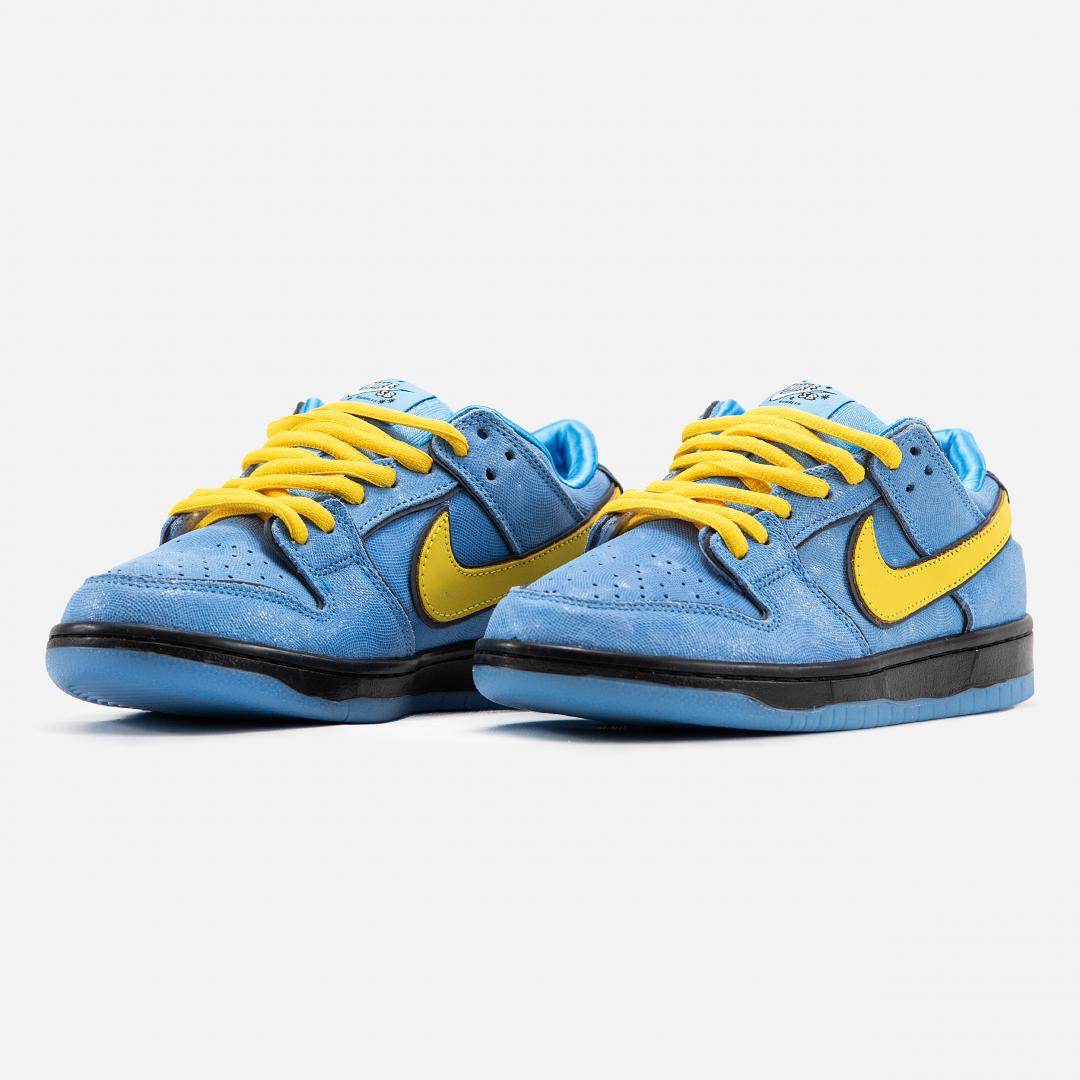 Nike SB Dunk Low x Powerpuff Girls Blue Yellow