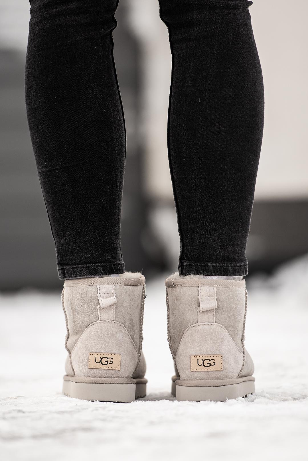 UGG Classic Mini Light Grey Premium