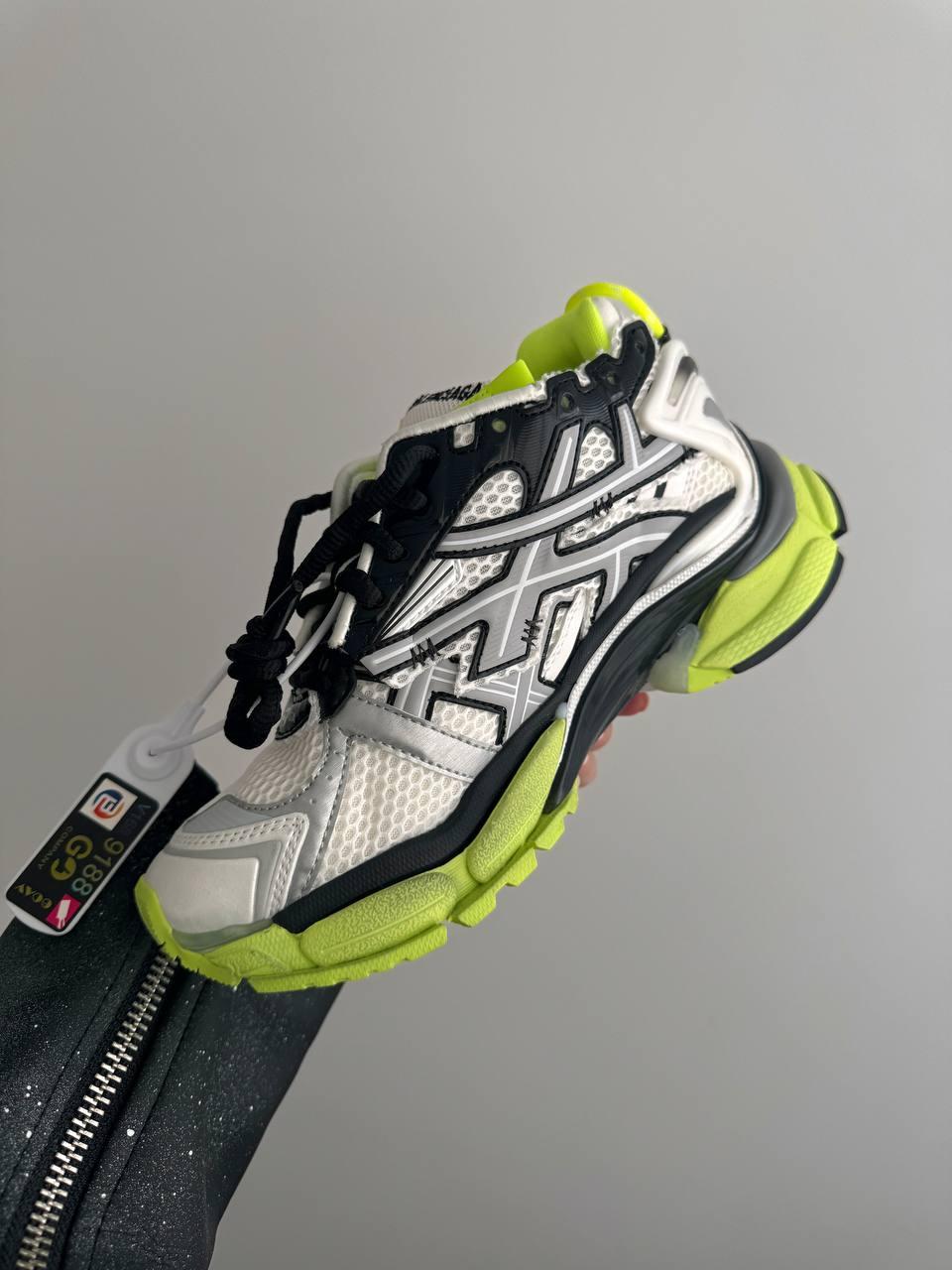 Balenciaga Runner Trainer Black Acid
