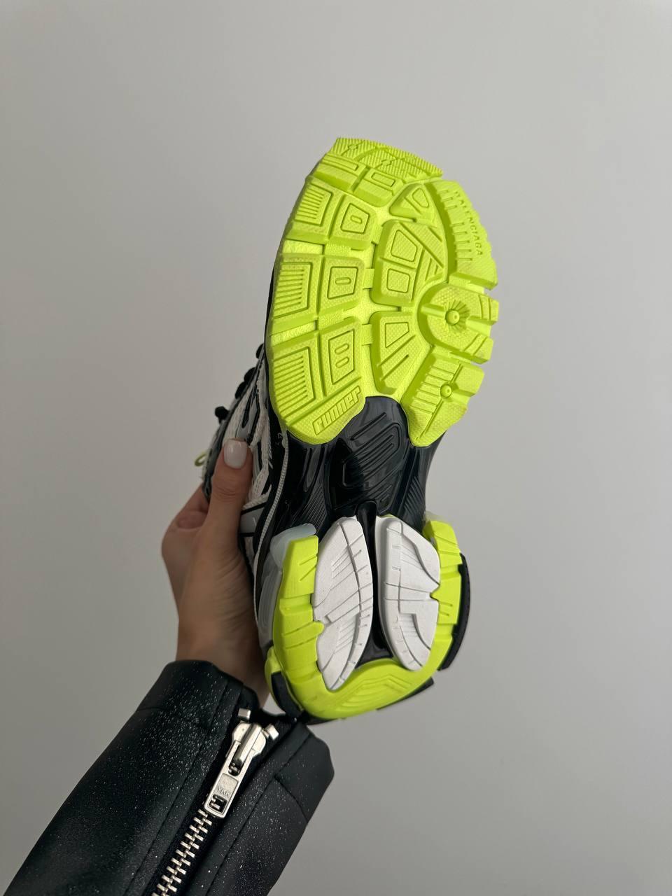 Balenciaga Runner Trainer Black Acid