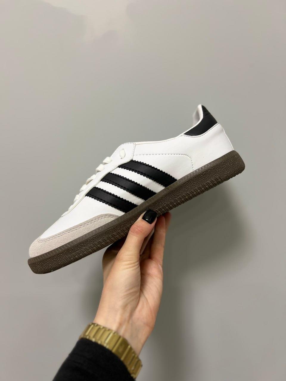 Adidas Samba Vegan Low White Black Tur