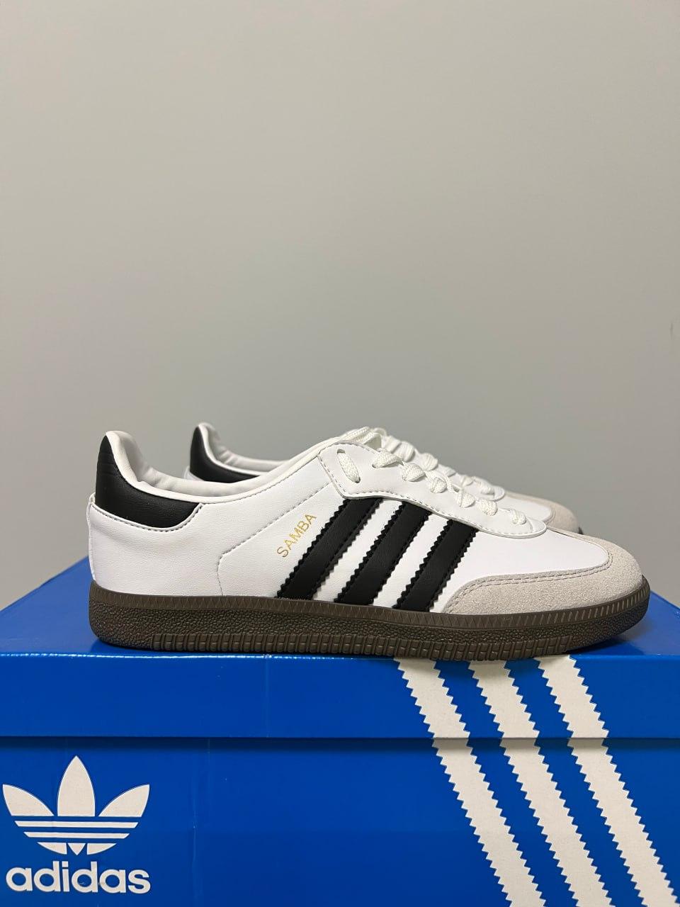Adidas Samba Vegan Low White Black Tur
