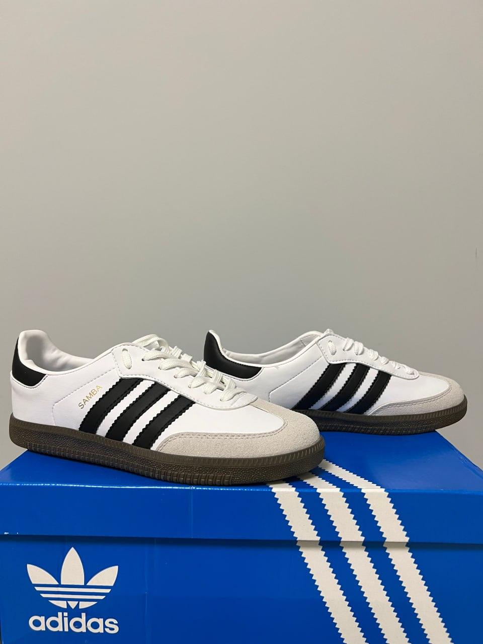 Adidas Samba Vegan Low White Black Tur