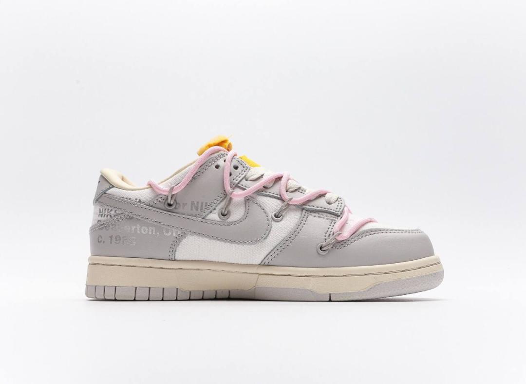 Nike Dunk x OFF WHITE Grey Pink