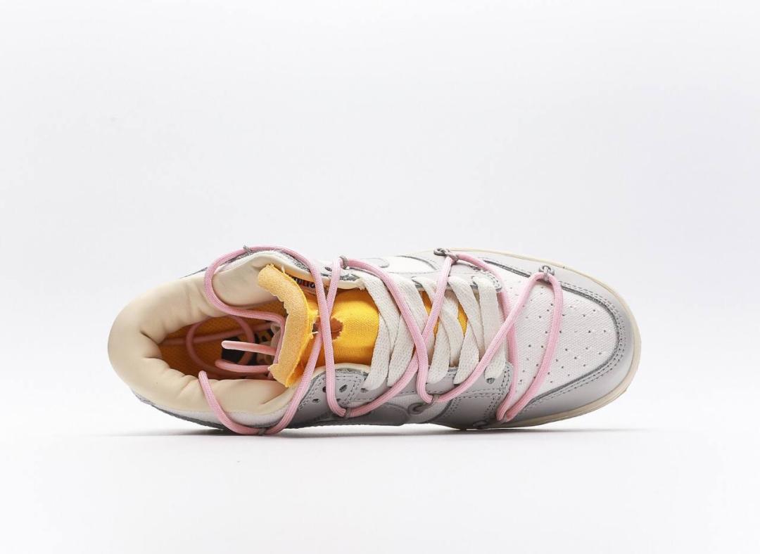 Nike Dunk x OFF WHITE Grey Pink