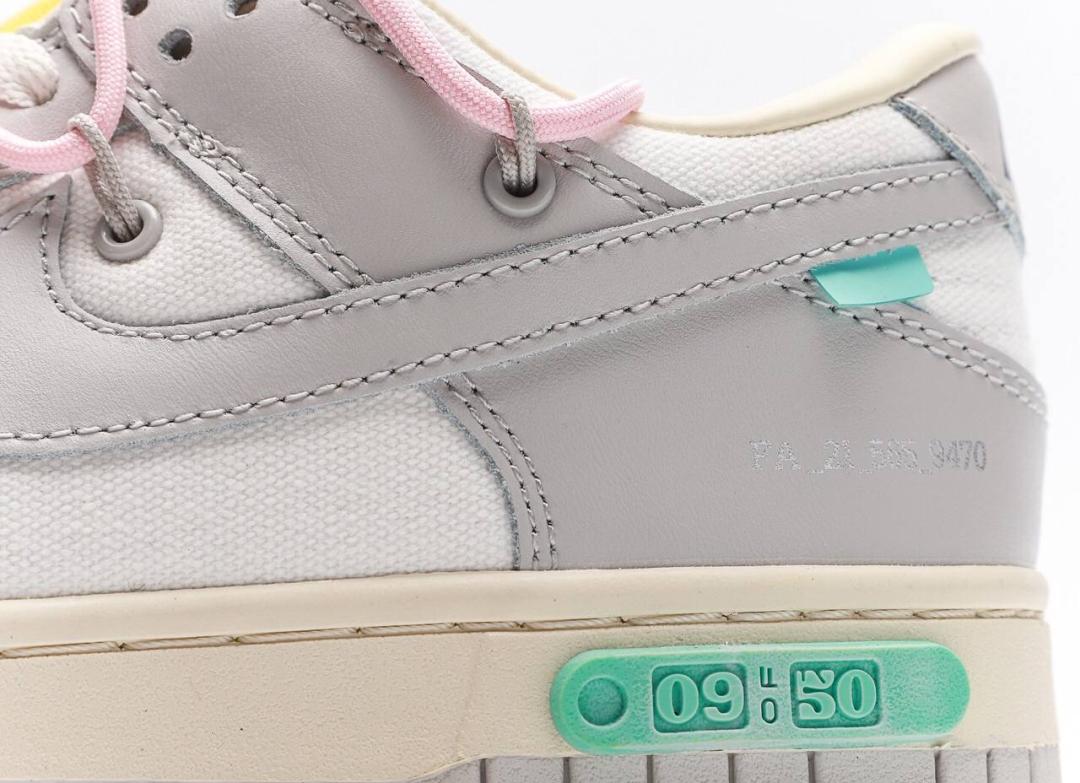 Nike Dunk x OFF WHITE Grey Pink