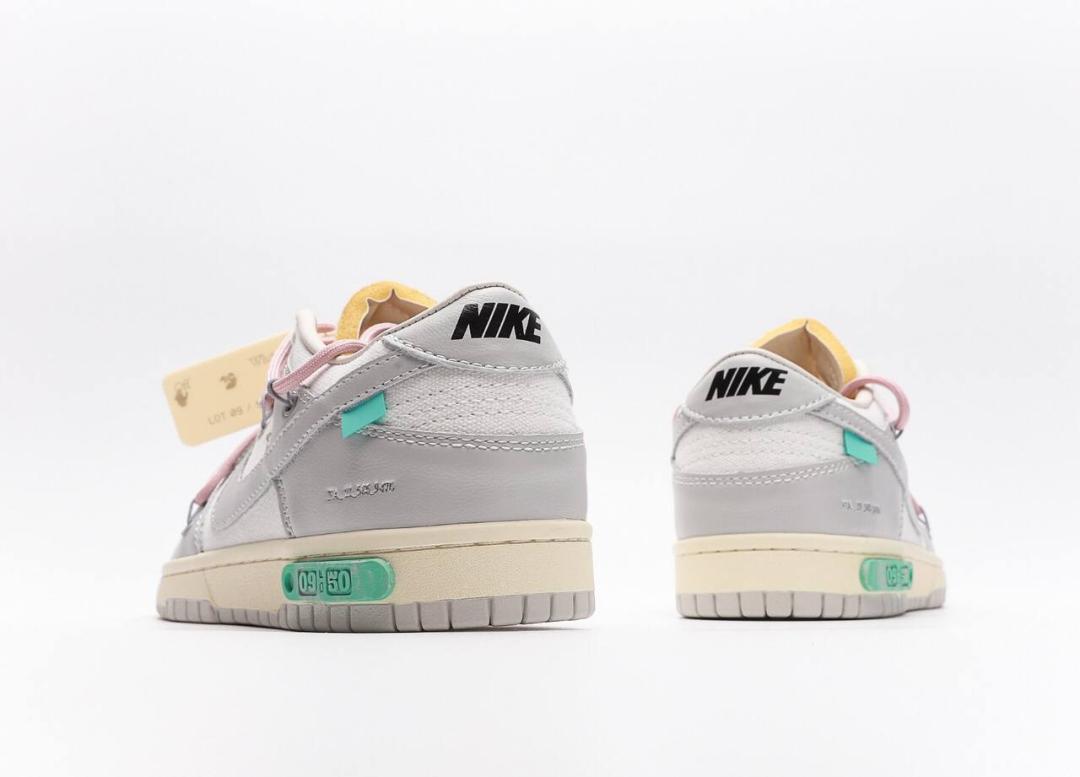 Nike Dunk x OFF WHITE Grey Pink