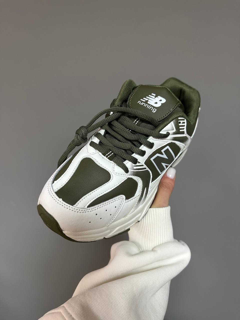 New Balance 530 Khaki White