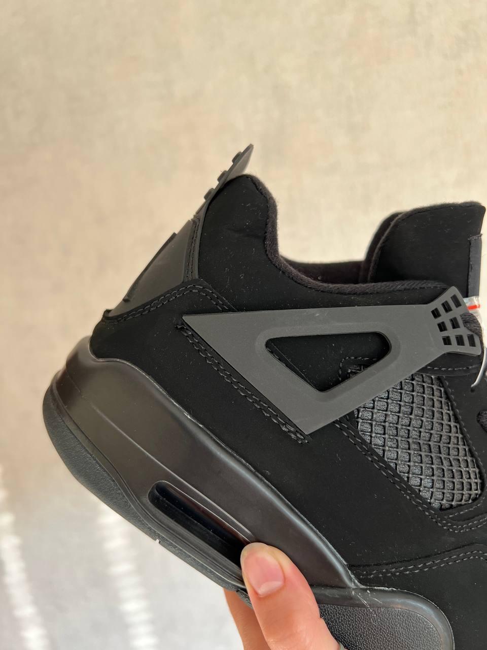 Air Jordan 4 Retro - Black Cat (резина)