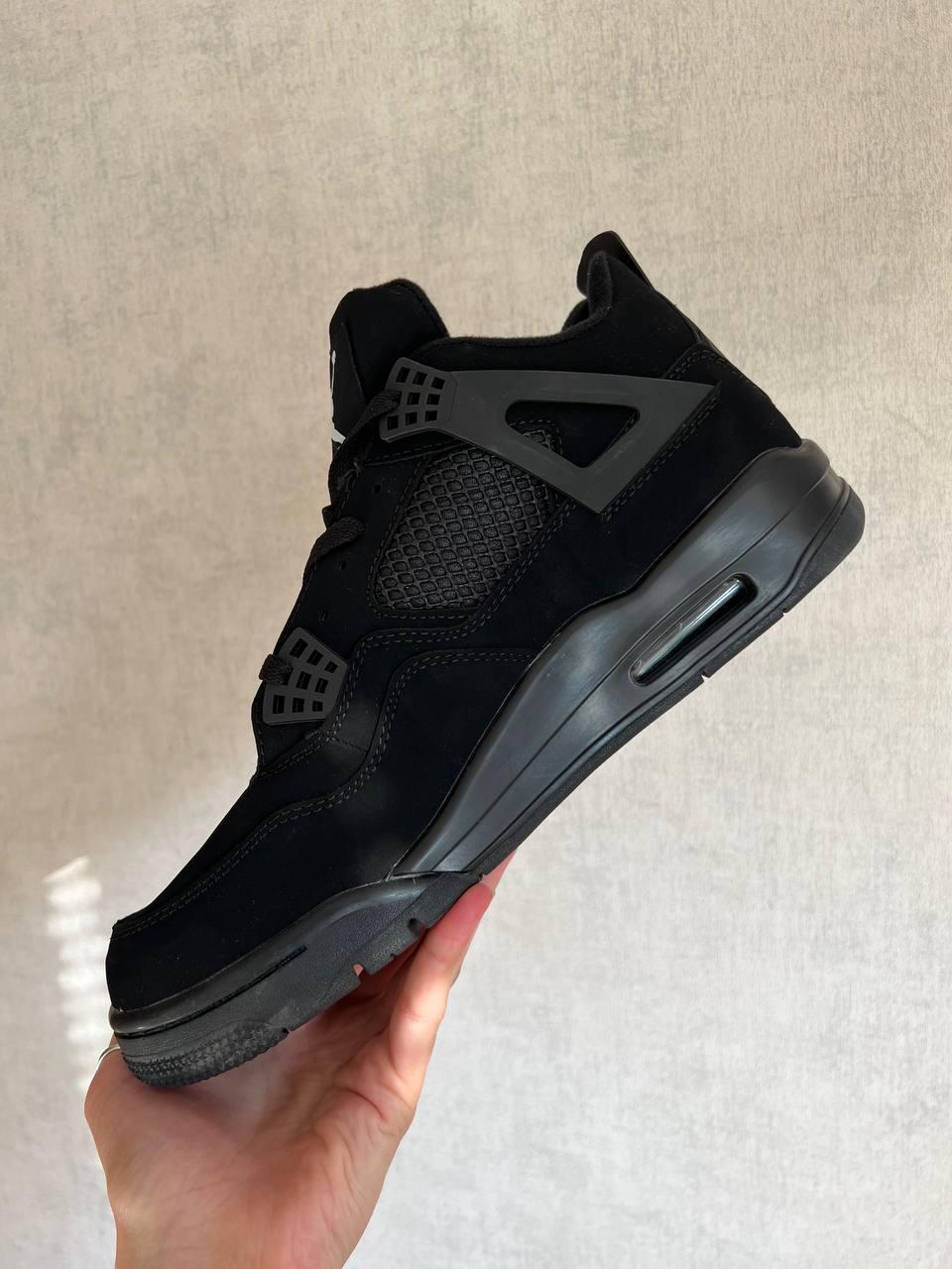Air Jordan 4 Retro - Black Cat (резина)