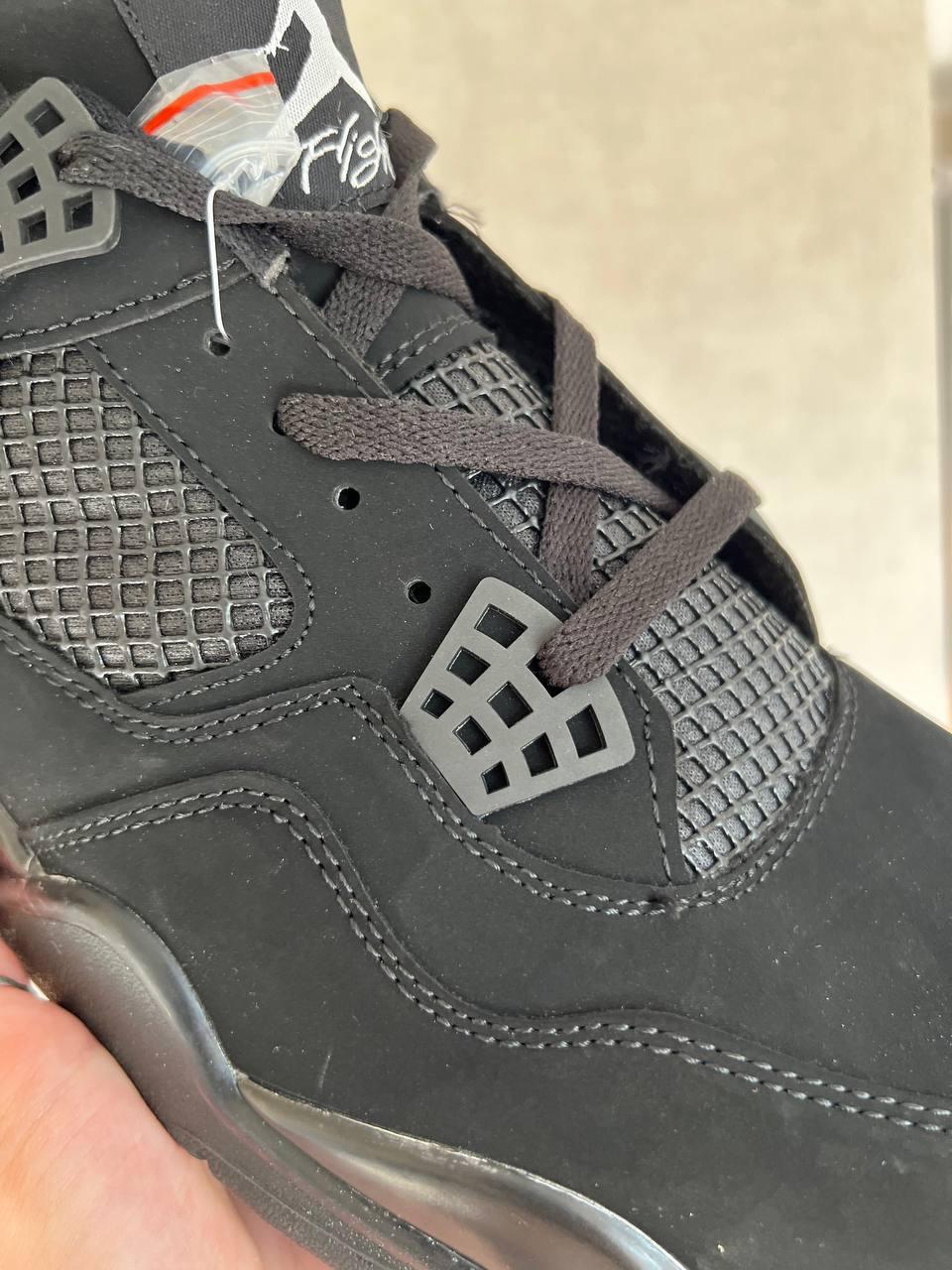 Air Jordan 4 Retro - Black Cat (резина)