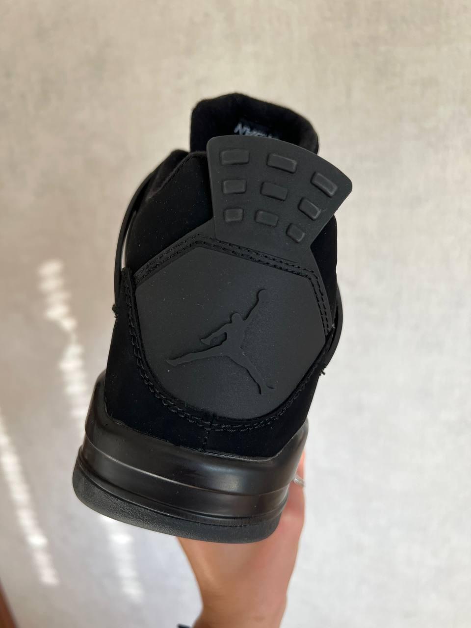 Air Jordan 4 Retro - Black Cat (резина)