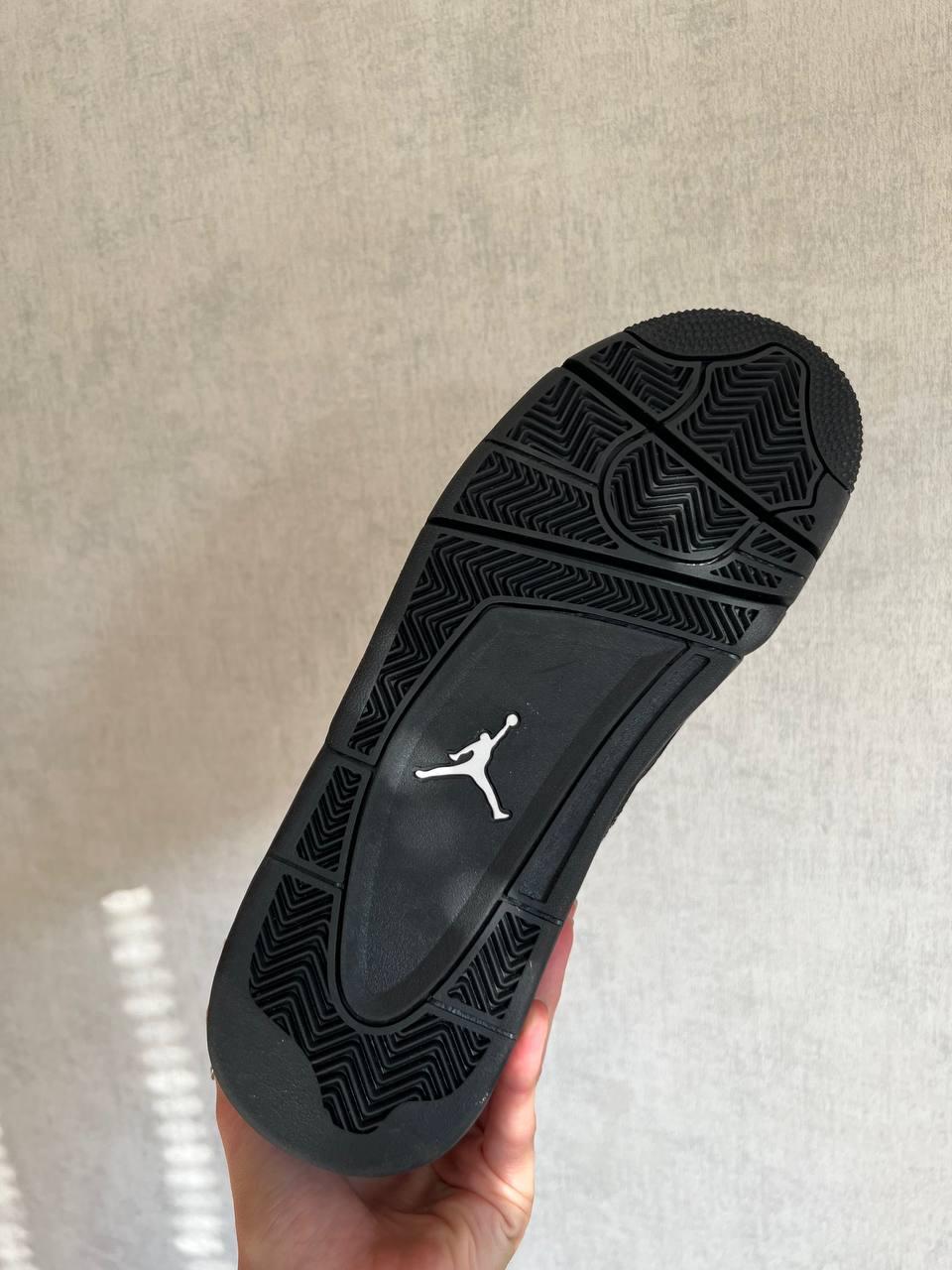 Air Jordan 4 Retro - Black Cat (резина)