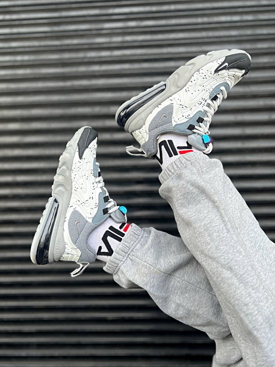 Air max 270 react silver x Travis Scott Cactus Jack