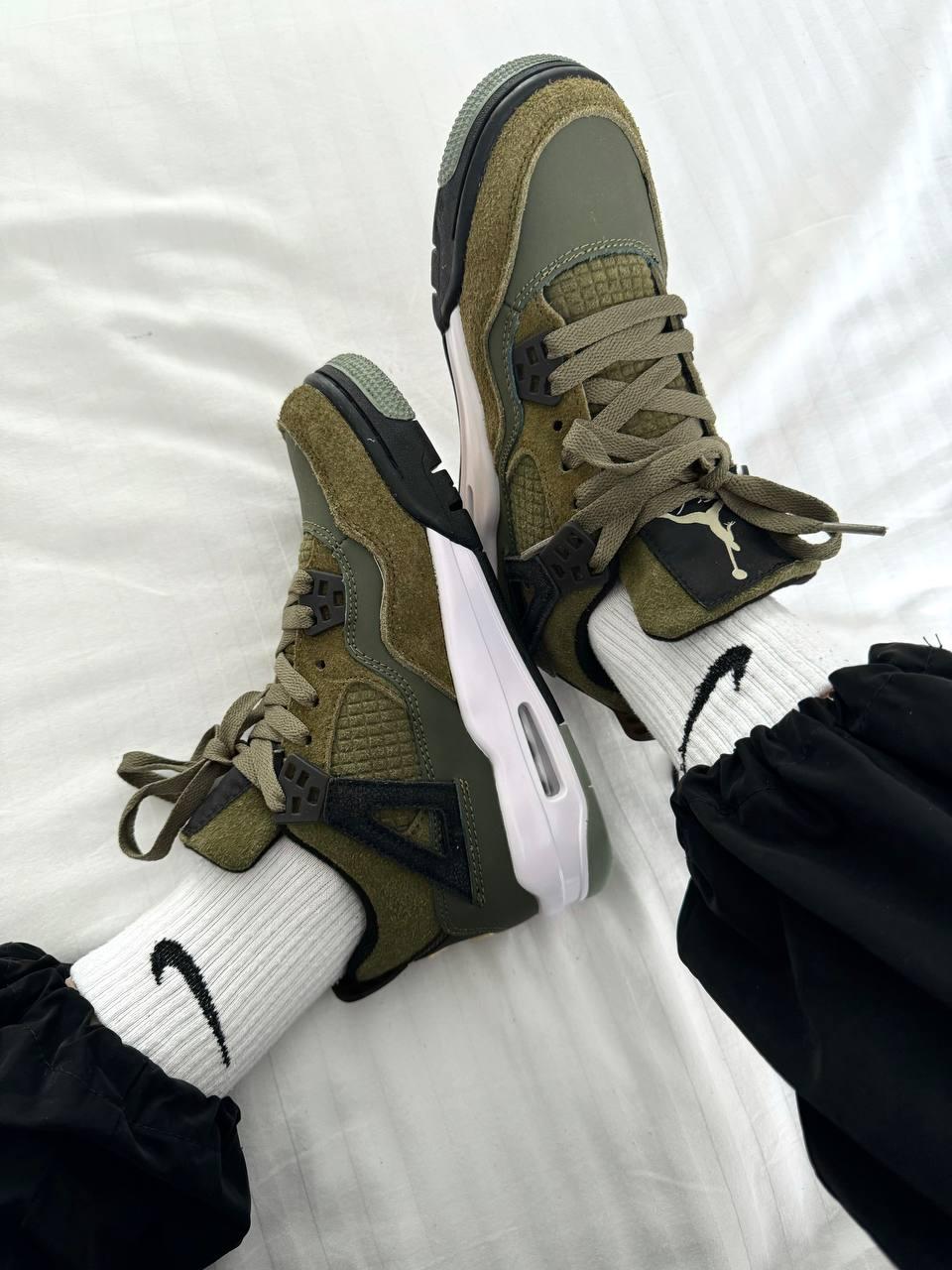 NIKE AIR JORDAN 4 CRAFT OLIVE 