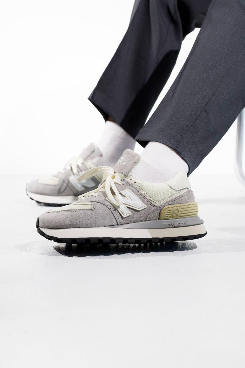 New Balance 574 Legacy Beige Grey White