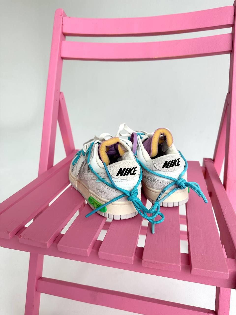 NIKE SB DUNK LOW x OFF WHITE LOT 36:50