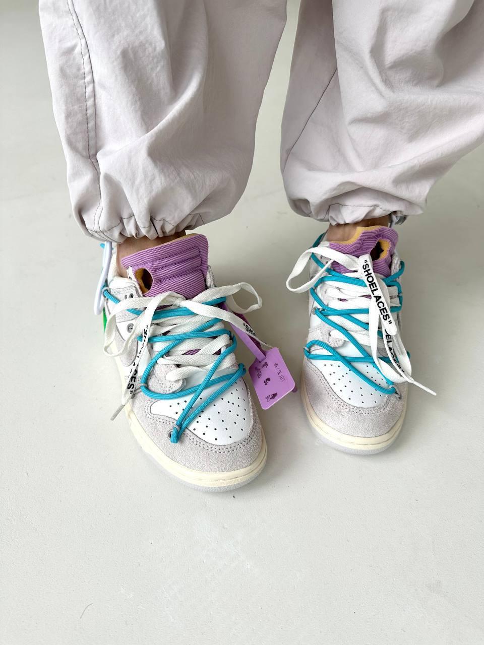 NIKE SB DUNK LOW x OFF WHITE LOT 36:50