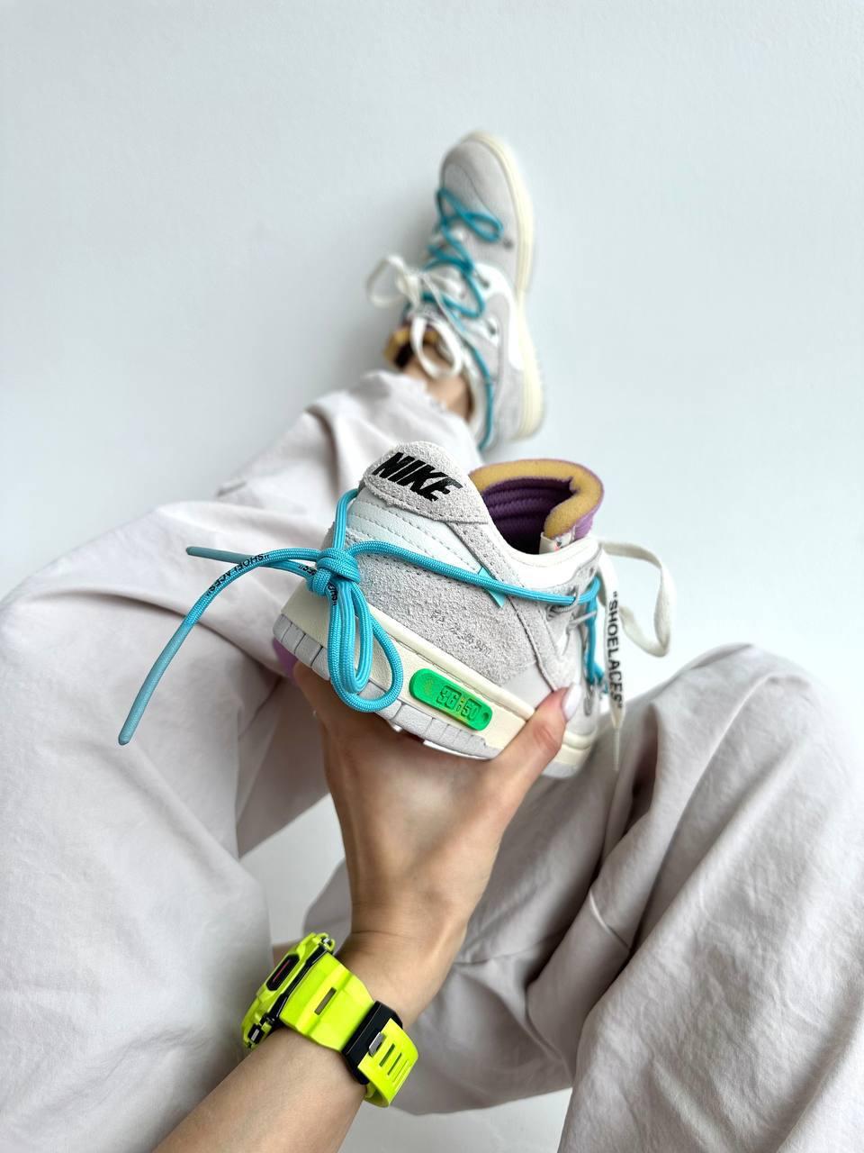 NIKE SB DUNK LOW x OFF WHITE LOT 36:50