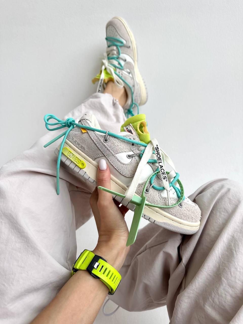 NIKE SB DUNK LOW x OFF WHITE | LOT 14:50