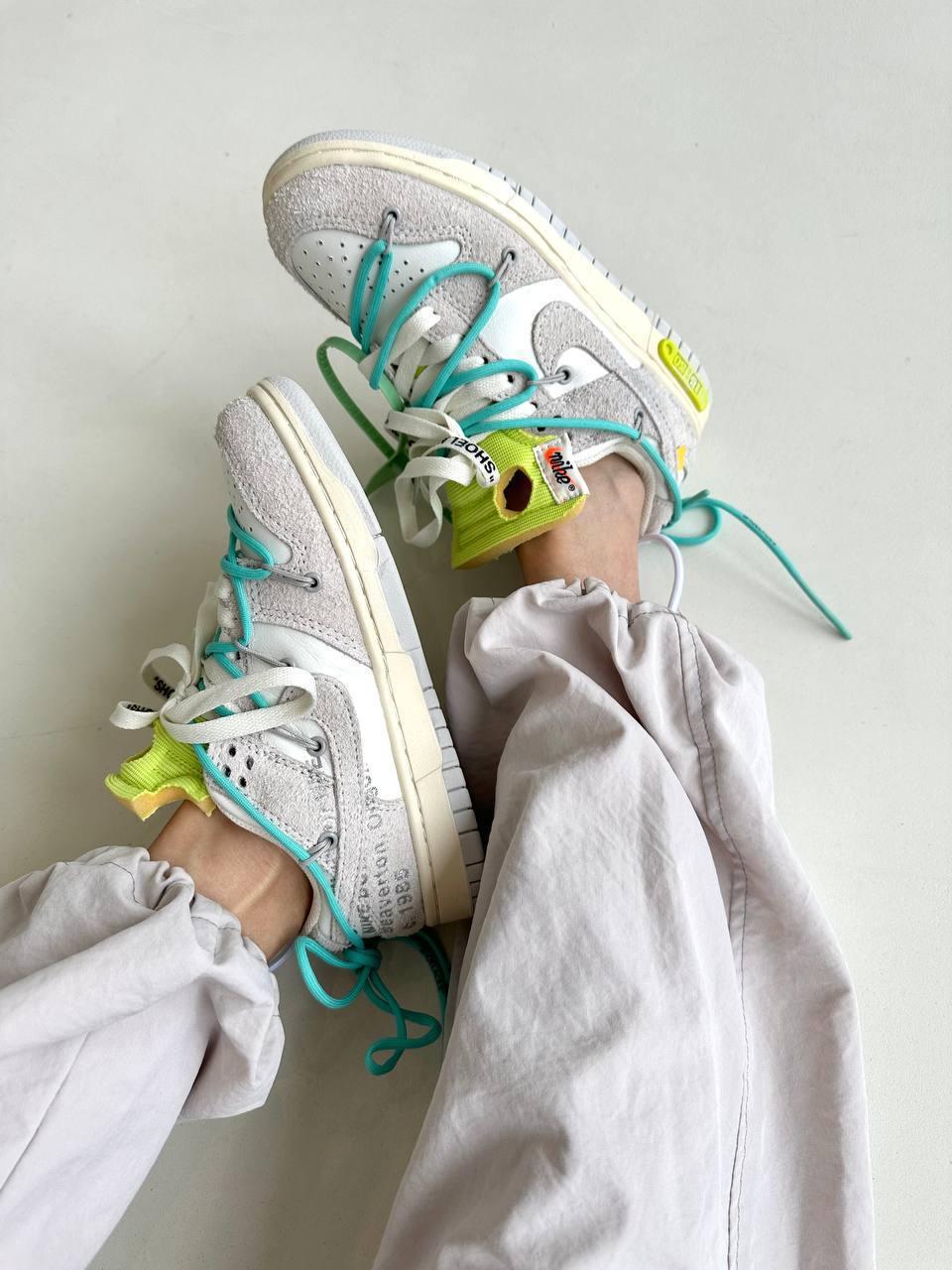 NIKE SB DUNK LOW x OFF WHITE | LOT 14:50