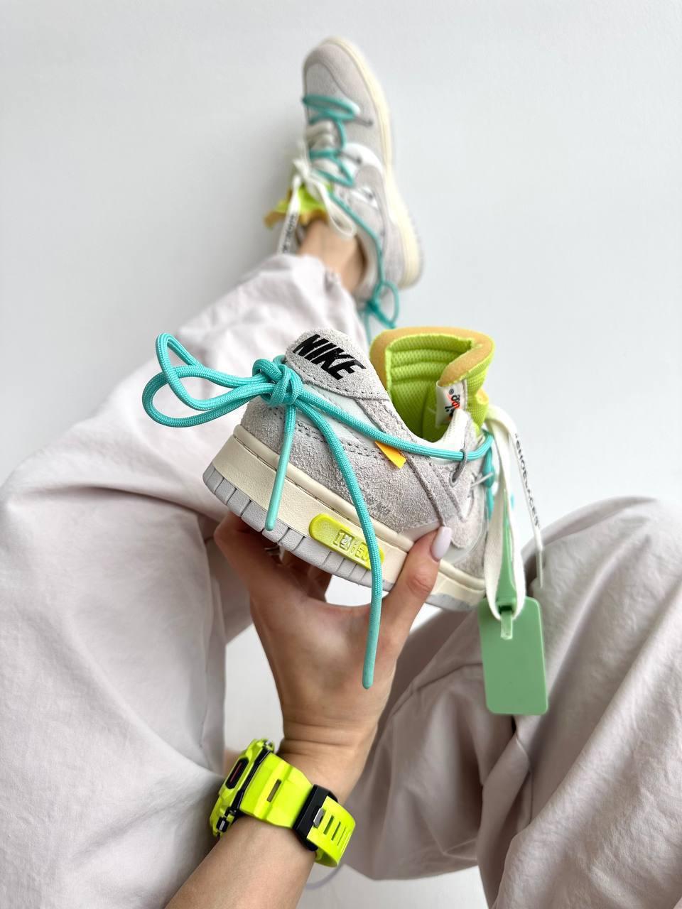 NIKE SB DUNK LOW x OFF WHITE | LOT 14:50