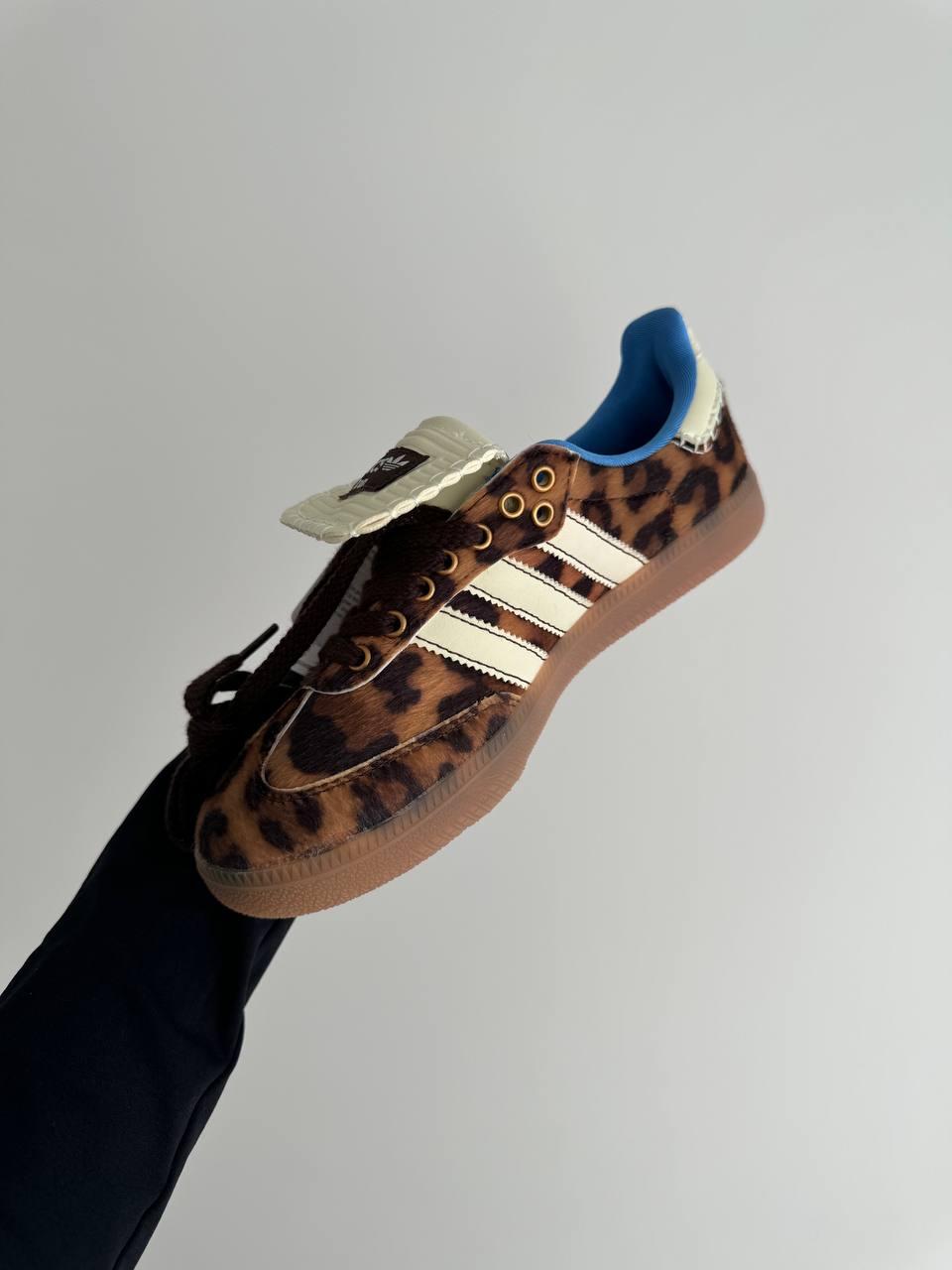 ADIDAS SAMBA x WALLES BONNER LEOPARD