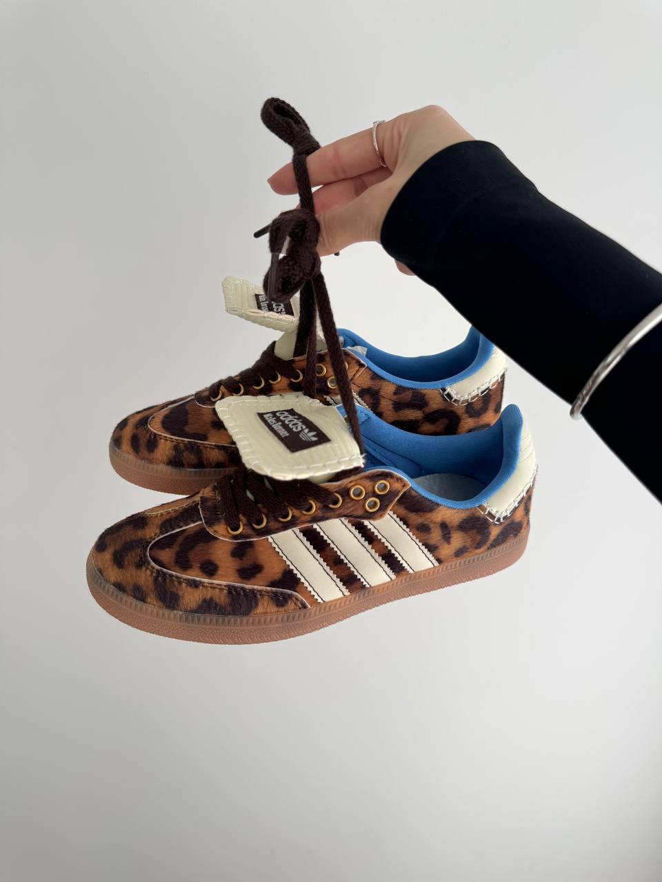 ADIDAS SAMBA x WALLES BONNER LEOPARD