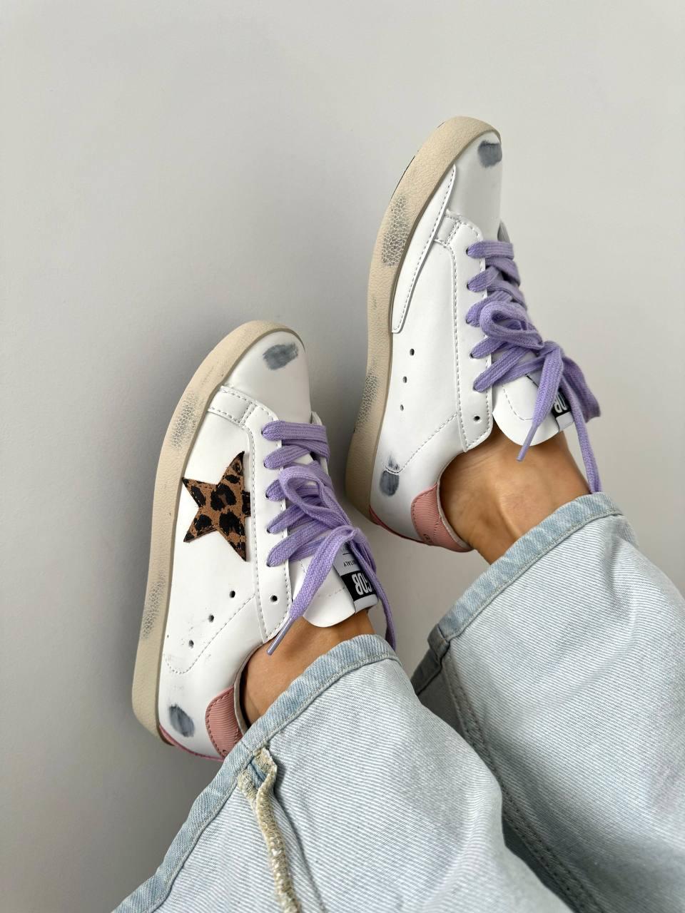 Golden Goose GGDB LEOPARD STAR