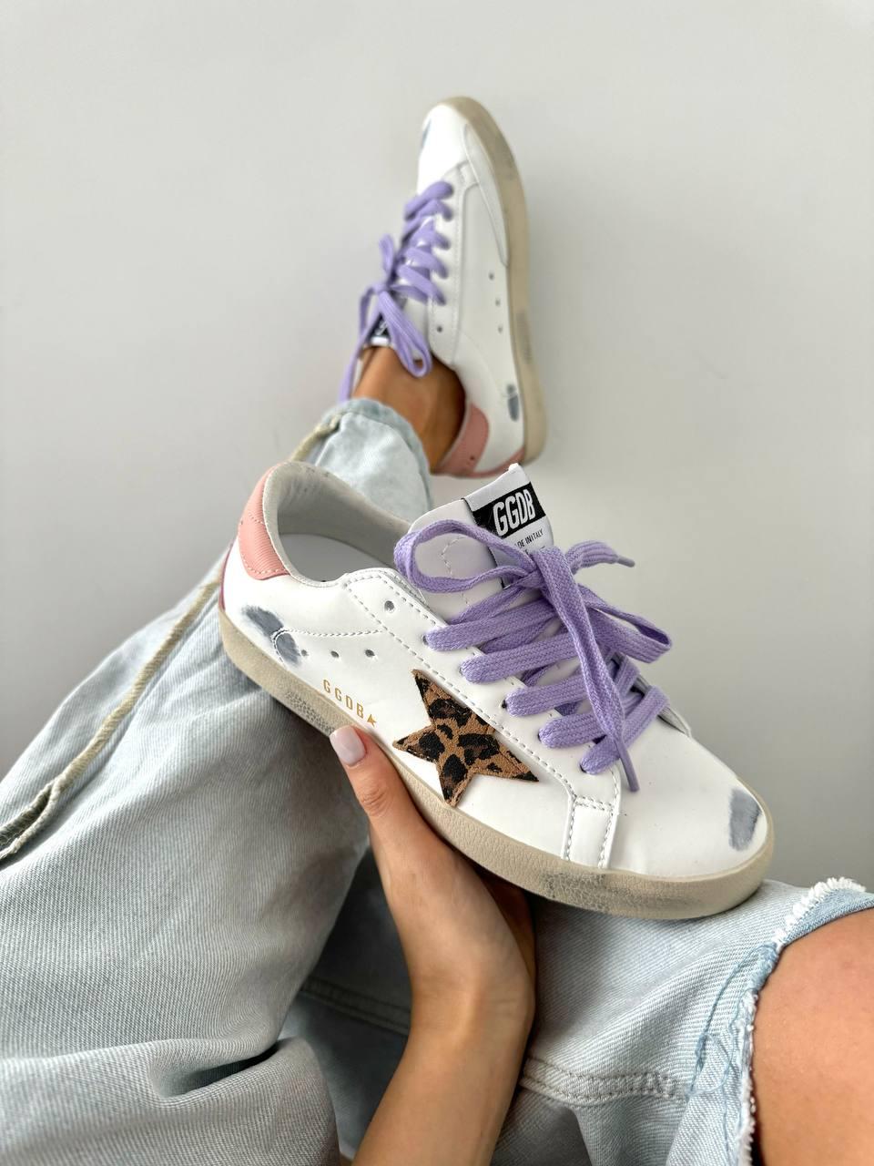 Golden Goose GGDB LEOPARD STAR