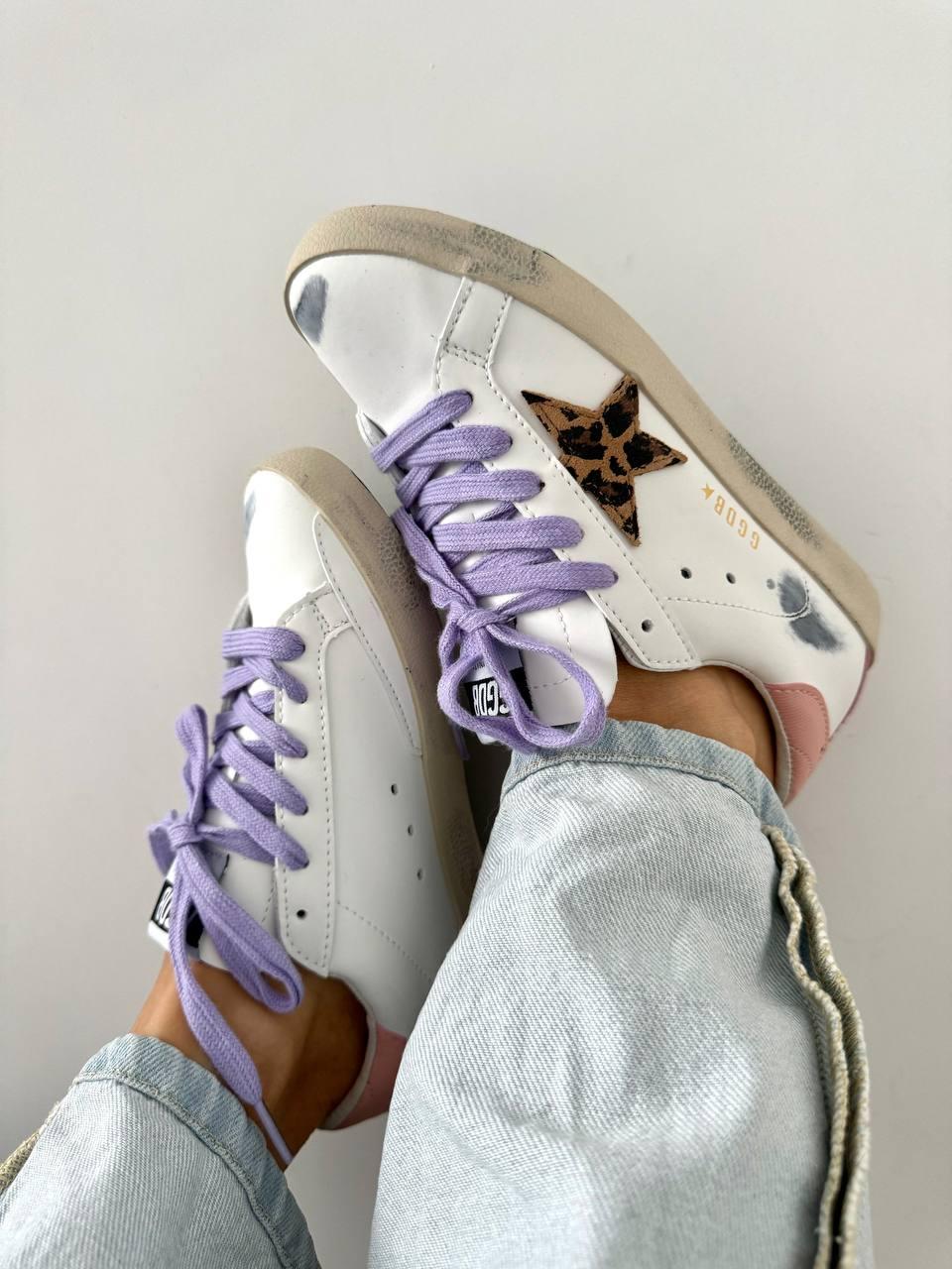 Golden Goose GGDB LEOPARD STAR