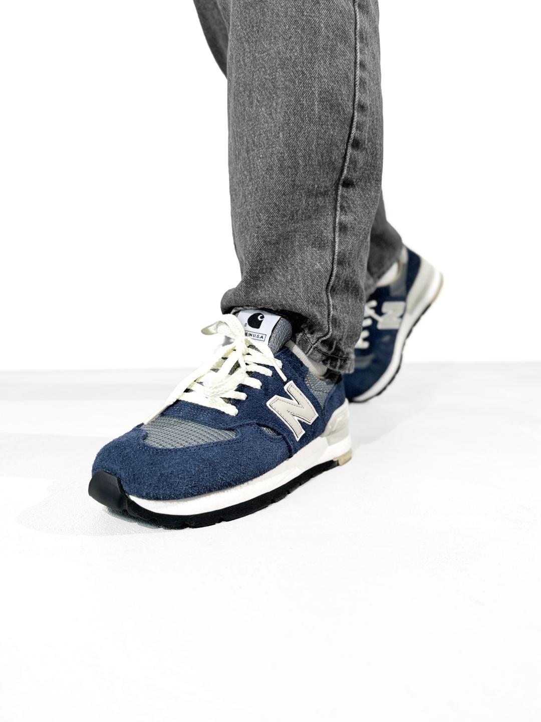 New Balance 990 V1 x Carhartt Blue