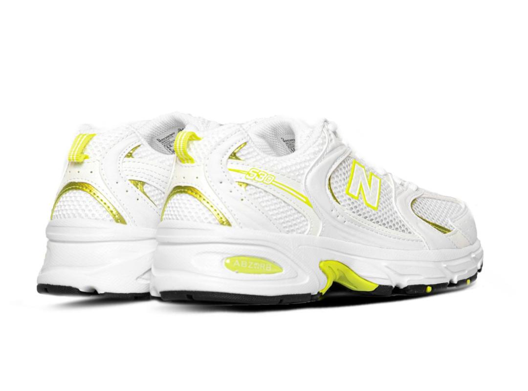 NEW BALANCE 530 WHITE CAROLINA Yellow