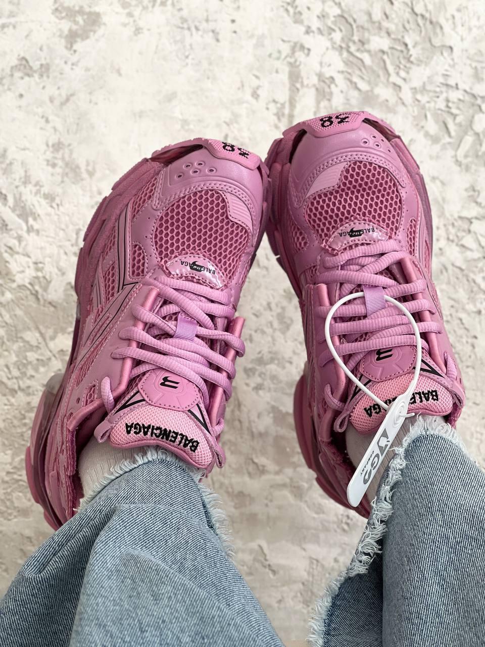 Balenciaga Mesh Tonal Runner Trainer