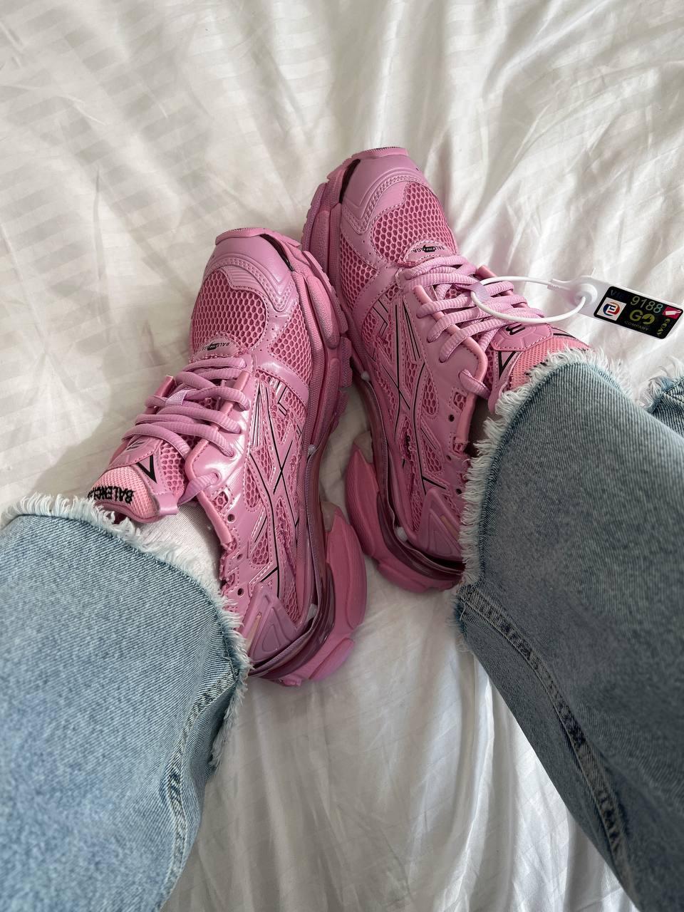 Balenciaga Mesh Tonal Runner Trainer