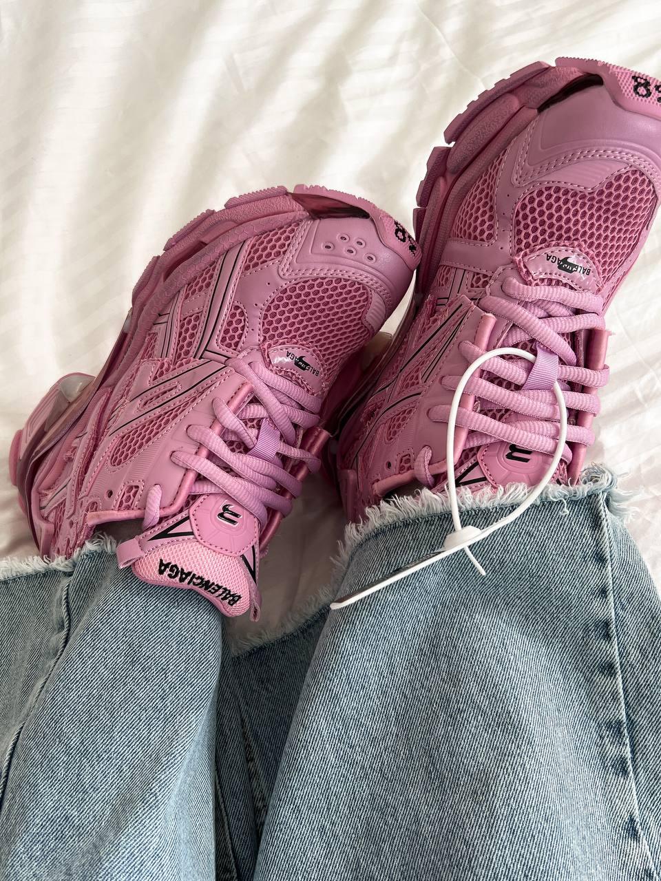 Balenciaga Mesh Tonal Runner Trainer