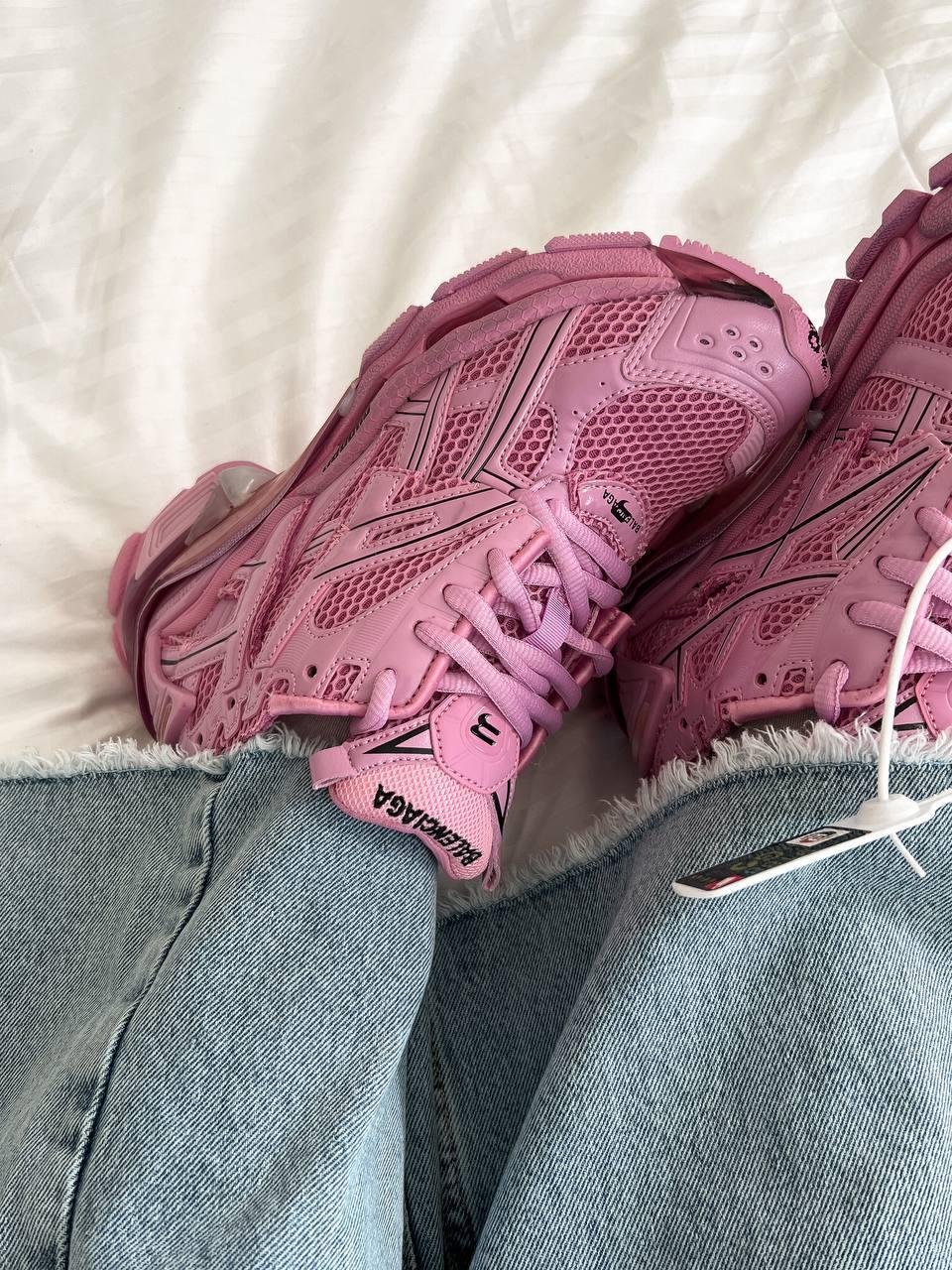 Balenciaga Mesh Tonal Runner Trainer