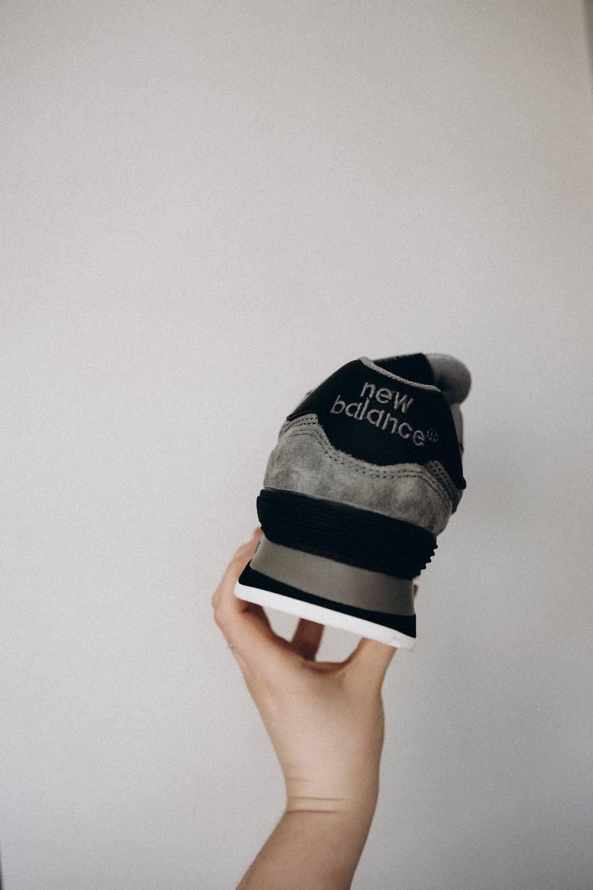 New Balance 574 Grey Black V2
