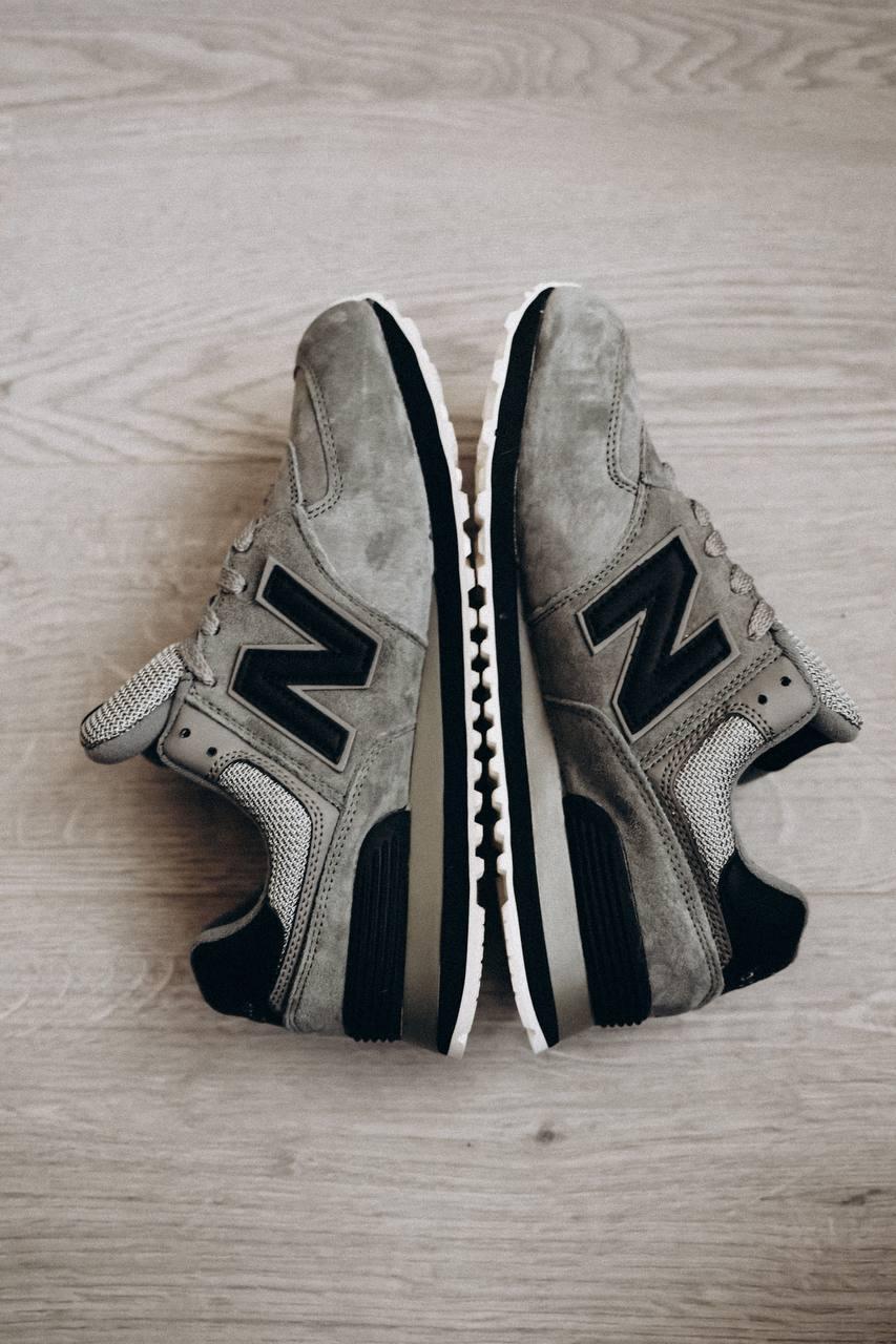 New Balance 574 Grey Black V2