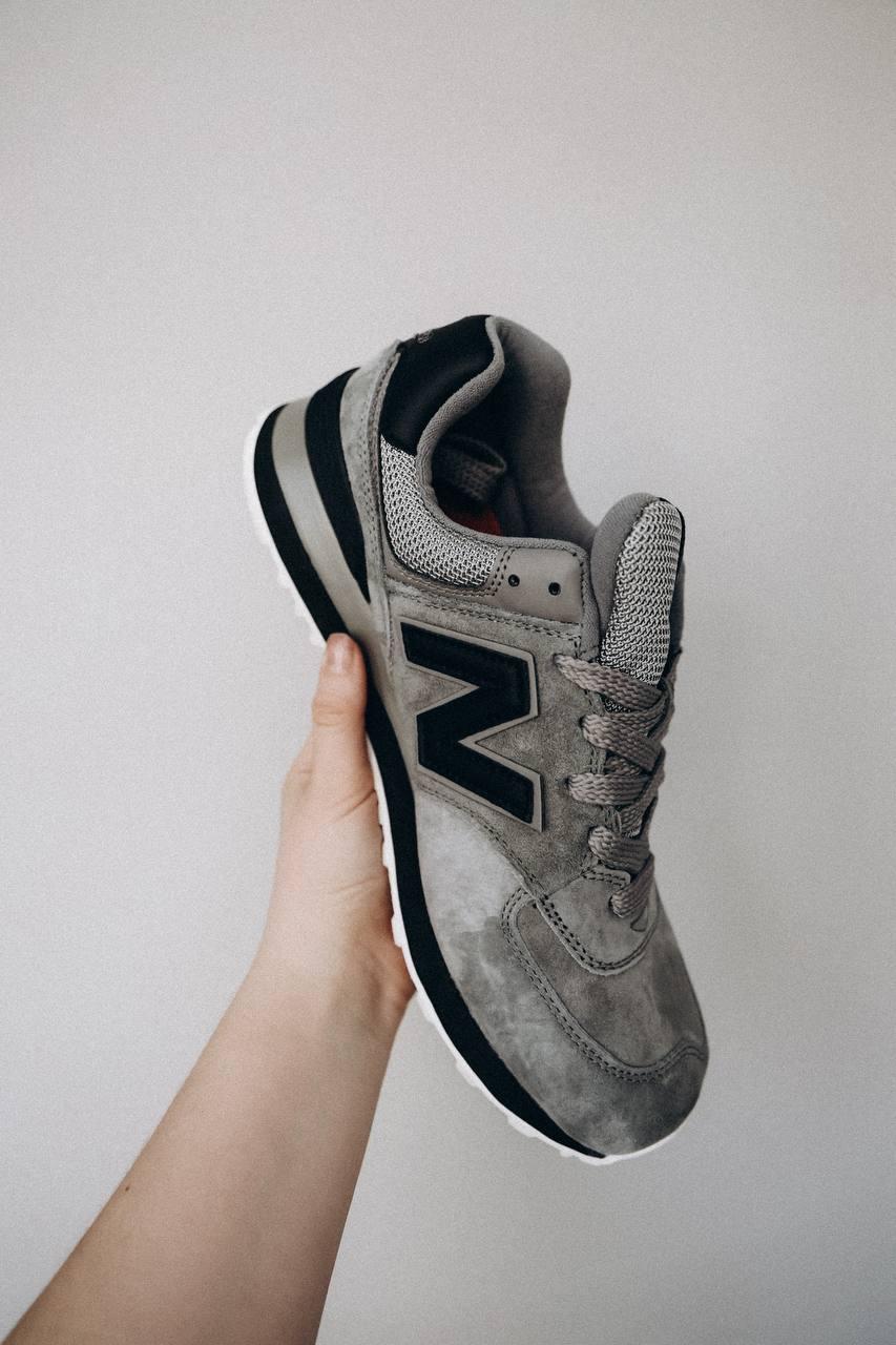 New Balance 574 Grey Black V2