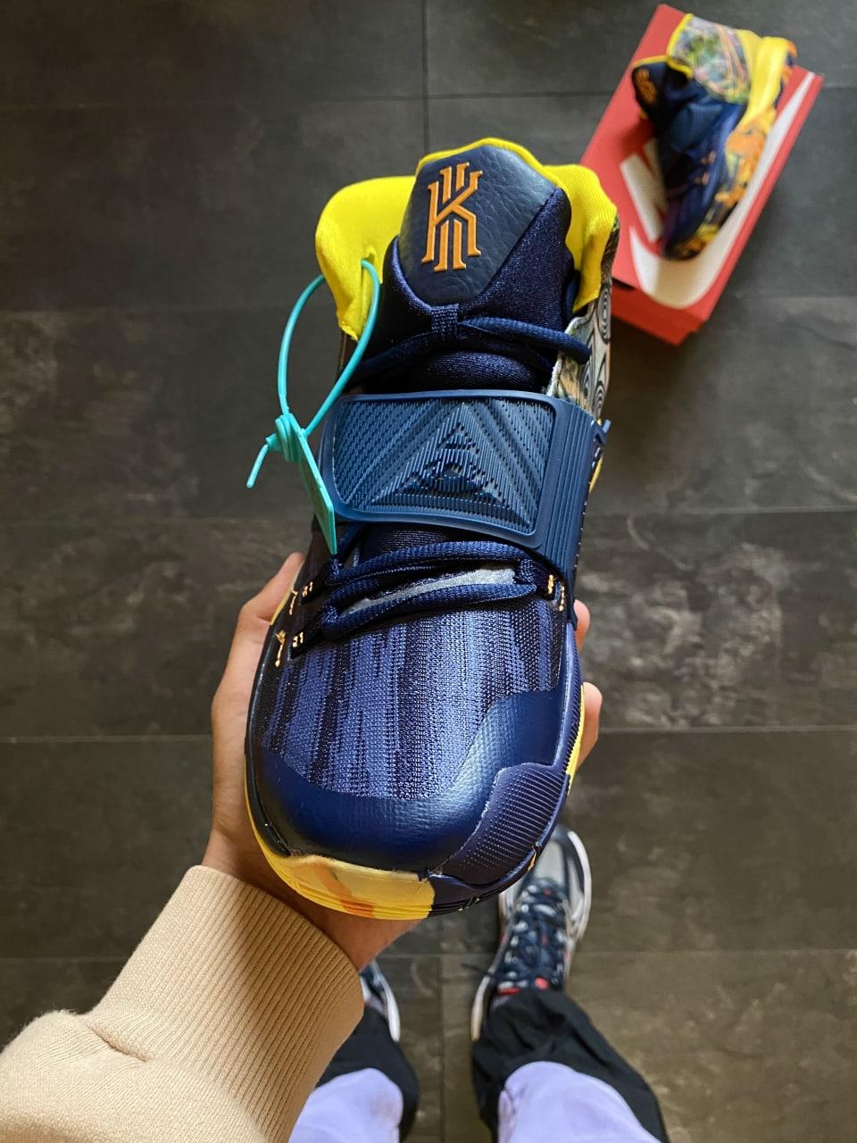 Nike Kyrie 6 Yellow Blue v2