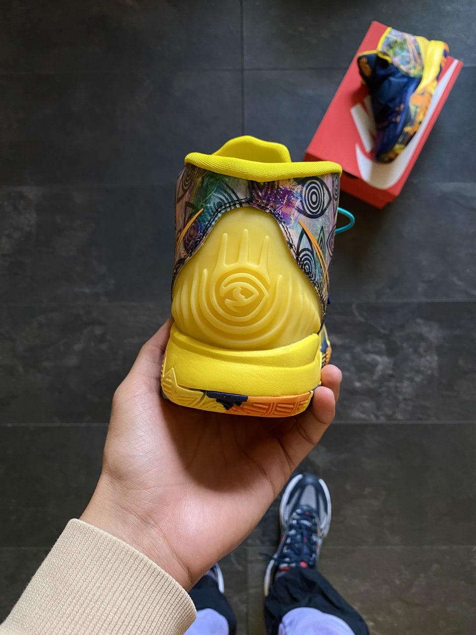 Nike Kyrie 6 Yellow Blue v2