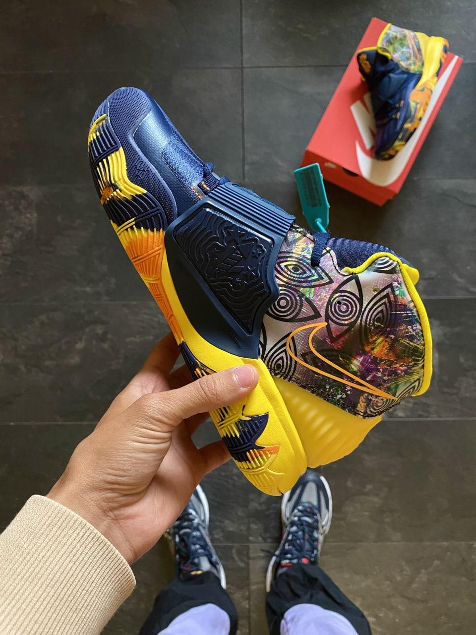 Nike Kyrie 6 Yellow Blue v2