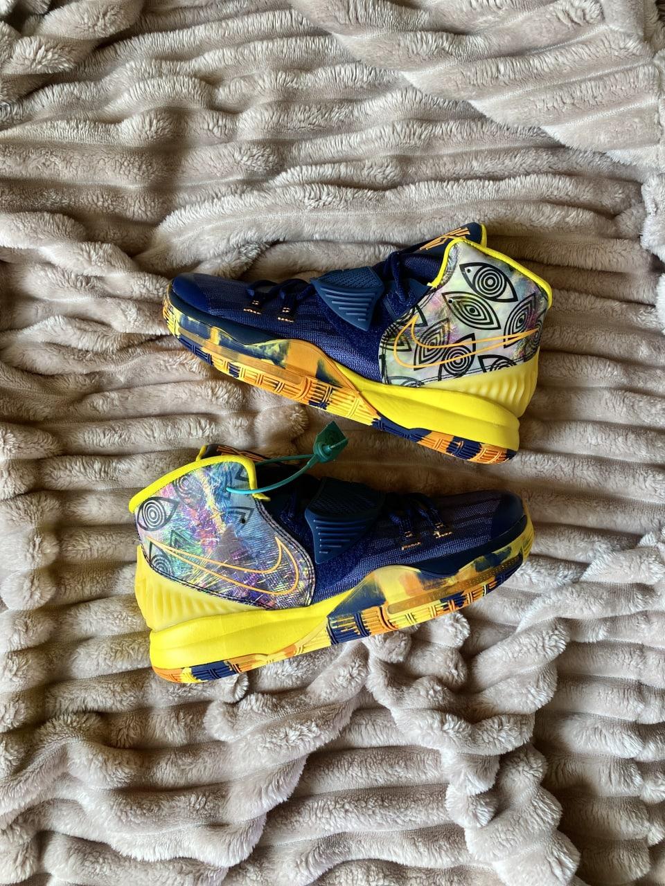Nike Kyrie 6 Yellow Blue v2