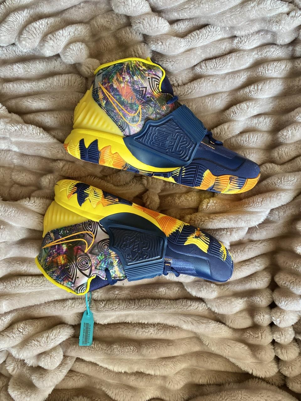 Nike Kyrie 6 Yellow Blue v2